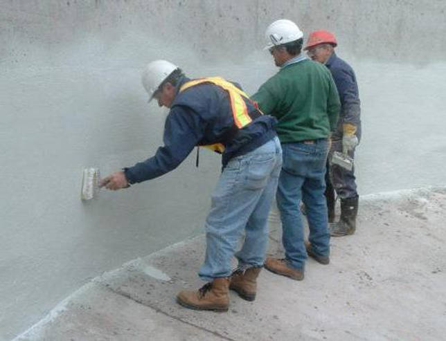 Расход контакта с грунтовочным бетоном